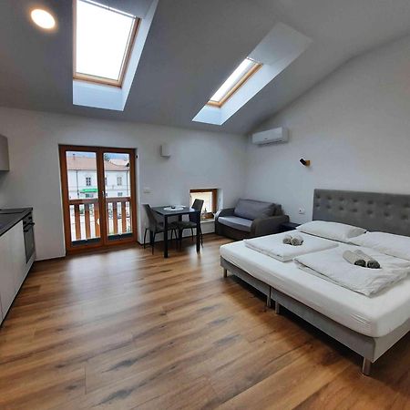 Apartments Hlapi With Spa Kobarid Bagian luar foto